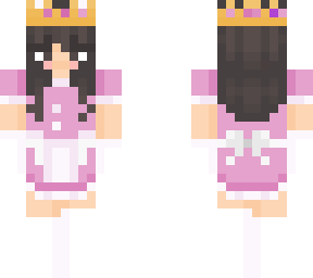 pink cat maid queen