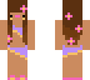 purple skirt