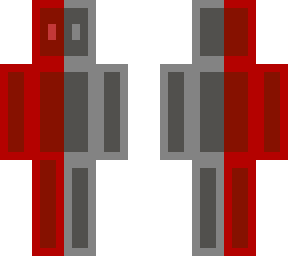 red and bw