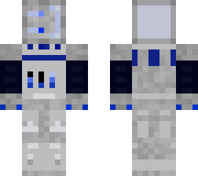 robot but weird face plate