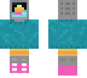 vaporwave robot (chunky)