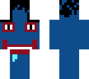 weird smile face