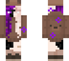 ~^~decided to make my skin part enderman so here we go~^~
