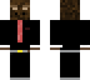 angry moose in a suit