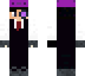 axolotl hat with a suit