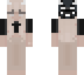 black and beige
