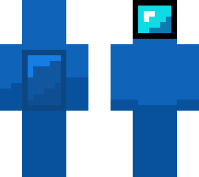 blue among us skin