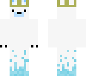 blue flame polar bear