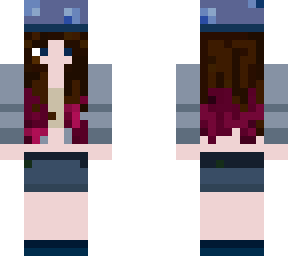 blue girl