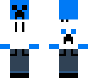 cool creeper boy with hoidde
