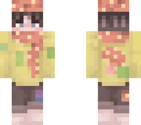 cottagecore mushroom person