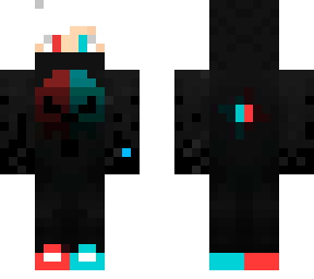 demonio rojo y azul