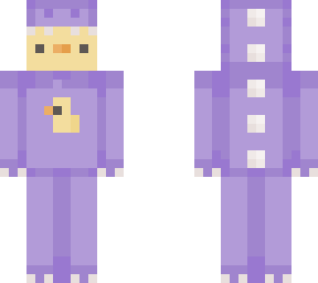 duck purple dinosaur onesie