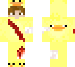 duck that is  injured