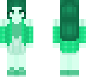 emerald girl skirt