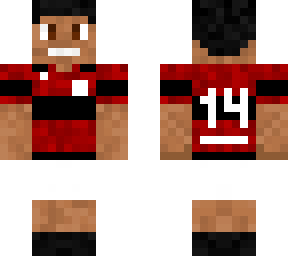 camisa do flamengo minecraft