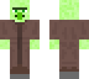 ghostly green villager