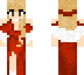 girl in a casino/formal dress