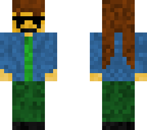 green shirt girl with jacket and sunglasses