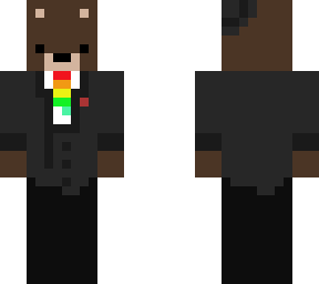 grizzly bear in a rainbow suit (special effects)