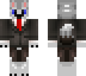 husky man wearing a suit