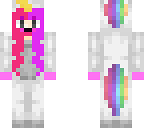 me in unicorn sute