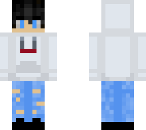my first skin except the hair is better