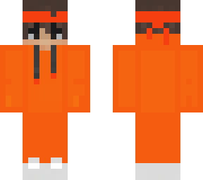 orange bedwars ninja skin v4