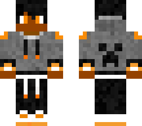 orange creeper hoodie