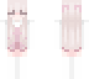 pale pink dress