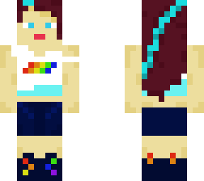 rainbow girl <3