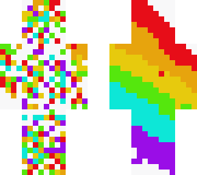 rainbow person