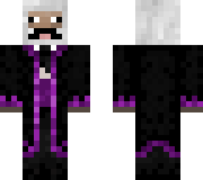 ram in cloak & purple tux