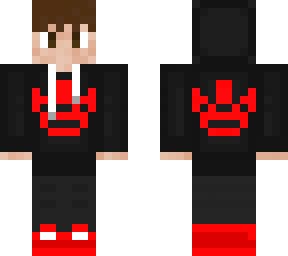red hoodie