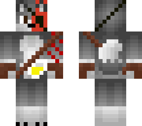 survival wolf with birth mark a potion a few scars and eyepatch