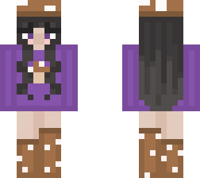 suspecting mushroom girl