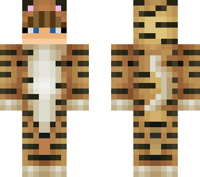 tiger girl onsie