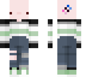 .:{agender axolotl with omni hair clip}:. (clothes not mine)