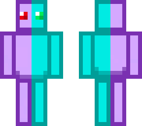 amethyst diamond totem (ruby emerald eyes)
