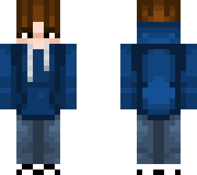 bertmarck with a dark blue hoodie