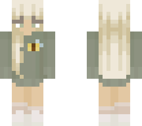 blonde bee girl