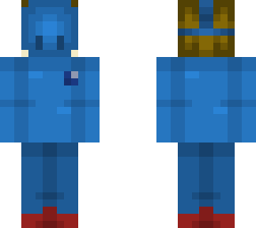 blue mask