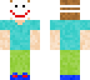 casual skin with face mask