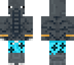 elephant underwater [fixed the legs]