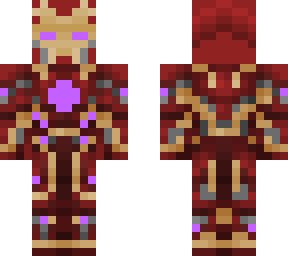 ender iron man (with toggleable helmet)