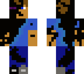 enderman & steve