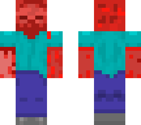 fire zombie