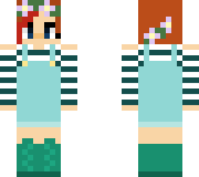 flower crown girl