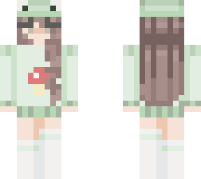 frog girl with mushroom (fixed)