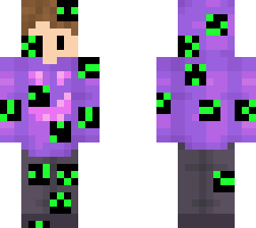 glitched cursed magenta hoodie boy